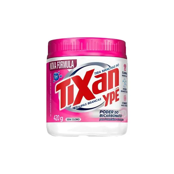 Tira Manchas em Pó Tixan Ypê Roupas Brancas 420g