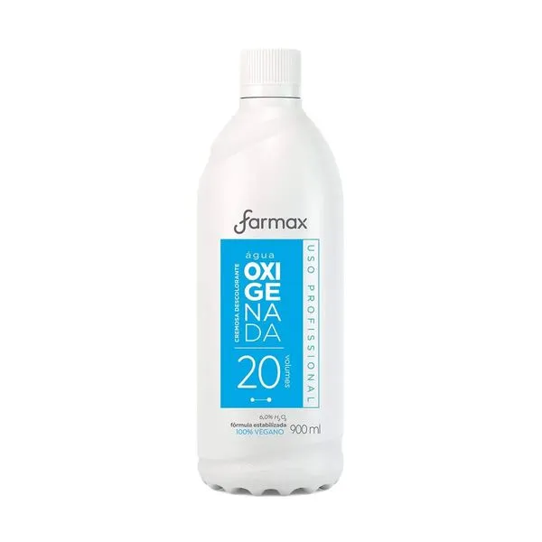 Água Oxigenada Farmax 20 Volumes 900ml