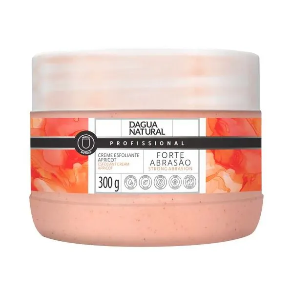 Creme Esfoliante D'agua Natural Apricot Forte Abrasão 300g