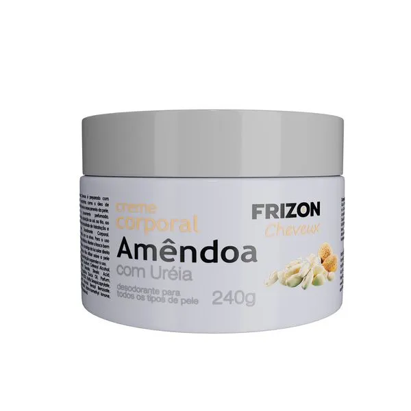 Creme Hidratante Para Mãos e Corpo Amêndoas Cheveux 240g