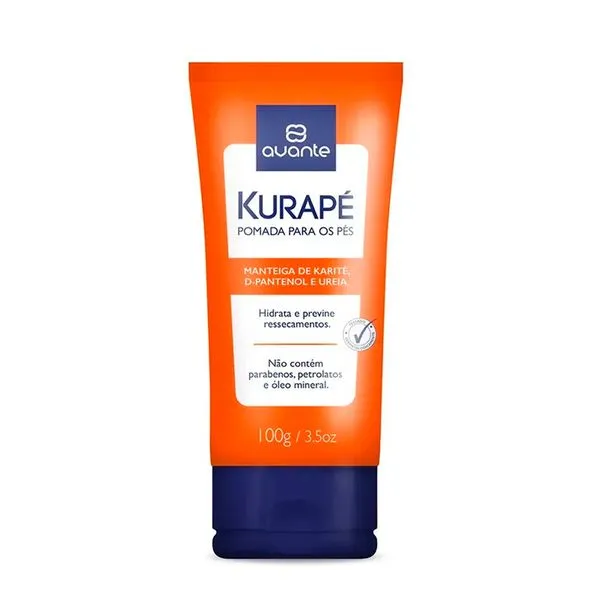 Creme Para Pés Avante Kurapé Com Ureia Bisnaga 100G