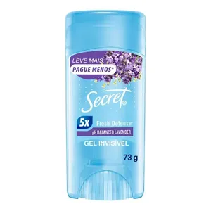 Desodorante Antitranspirante Gel Secret Lavender 73g