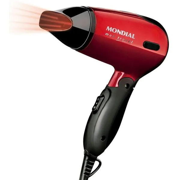 Secador De Cabelos Mondial Max Travel Sc-10 bivolt Bivolt