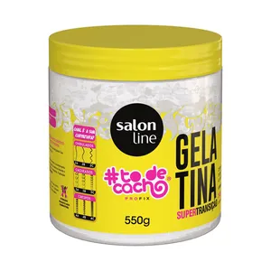 Gelatina Capilar Salon Line #To De Cacho Super Transição 550g