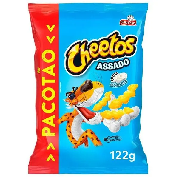 Salgadinho Elma chips Cheetos Onda Requeijão 122g