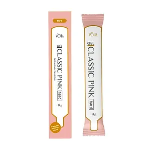 Sachê Gel Classic Pink Bisnaga Hard Refil 14g - Vòlia