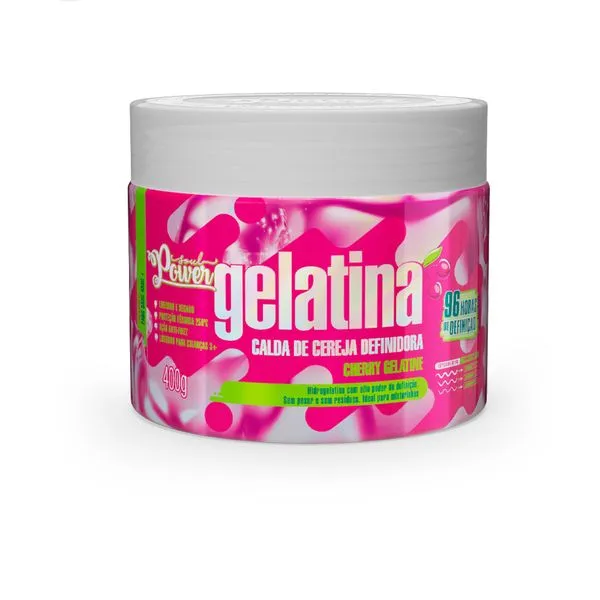 Gelatina Definidora Soul Power Calda de Cereja Cherry 400g