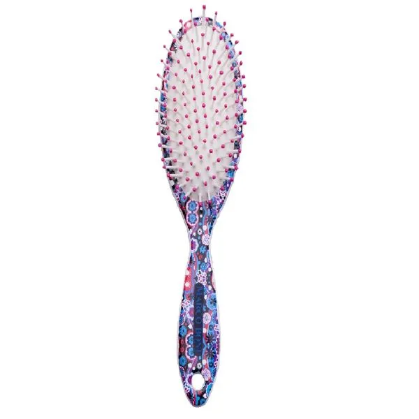 Escova de Cabelo Marco Boni 7717TW Print Wave Oval Estampada 1 Unidade