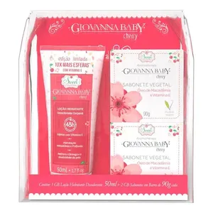 Kit Loção Hidratante Cherry 50g + Sabonete 90g