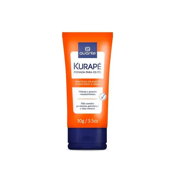 Creme Para Pés Avante Kurapé Com Ureia Bisnaga 30g