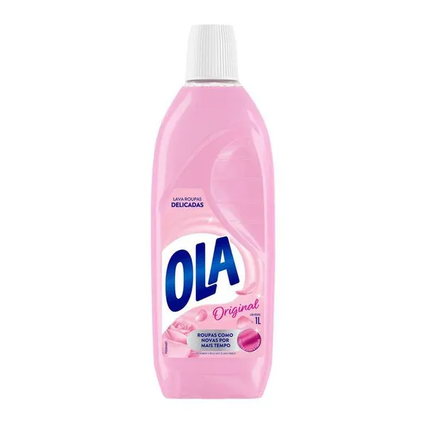 Sabão Líquido Para Roupas Finas e Delicadas Ola Original 1L Lava-Roupas Líquido Original Ola 1L