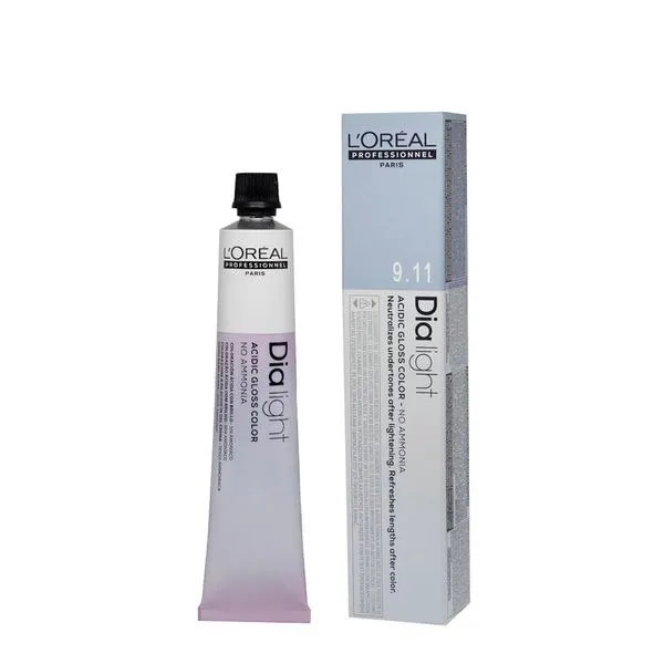 Tonalizante L'Oréal Professionnel Dialight 50g 9.11 Milkshake Cinza Profundo 9.11 Cinza Profundo