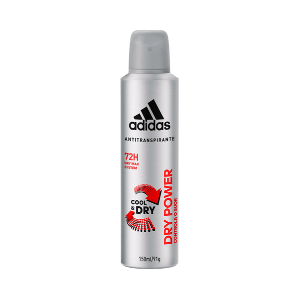 Adidas Desodorante Aerossol Masculino 150mL - Dry Power
