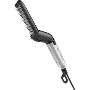 Escova Alisadora, Barber Style, Bivolt, Preto e Cinza, Gama Itay - BECHS0000002583