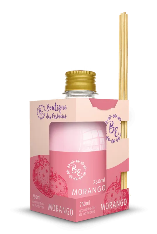 Aromatizador Morango Ambientes Alop 250ml
