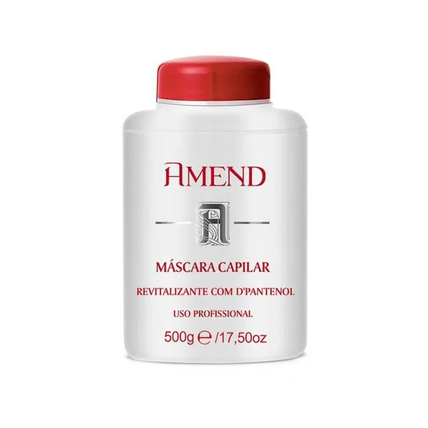 Máscara Capilar Amend Revitalizante Com D'Pantenol 500g