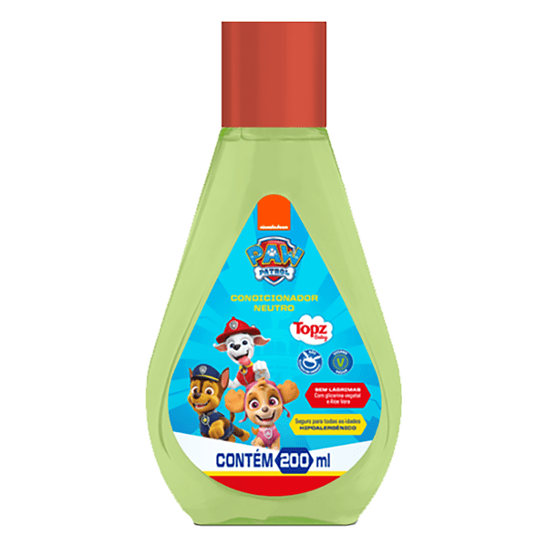 Condicionador Infantil Topz 200ml Patrulha Canina Neutro