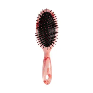 Escova Oval Marble Rosa Proart