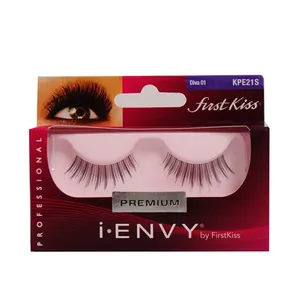 Cílios Postiços I-Envy Diva 01 KPE21S 1 Par - Kiss NY Cilios Posticos I-Envy Diva 01 Kpe21S - First Kiss