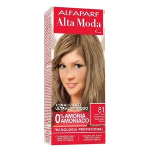 Tintura Alta Moda Tonalizante 81 Louro Claro Acinzentado