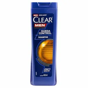 Shampoo Anticaspa Clear Men Queda Control 400ml