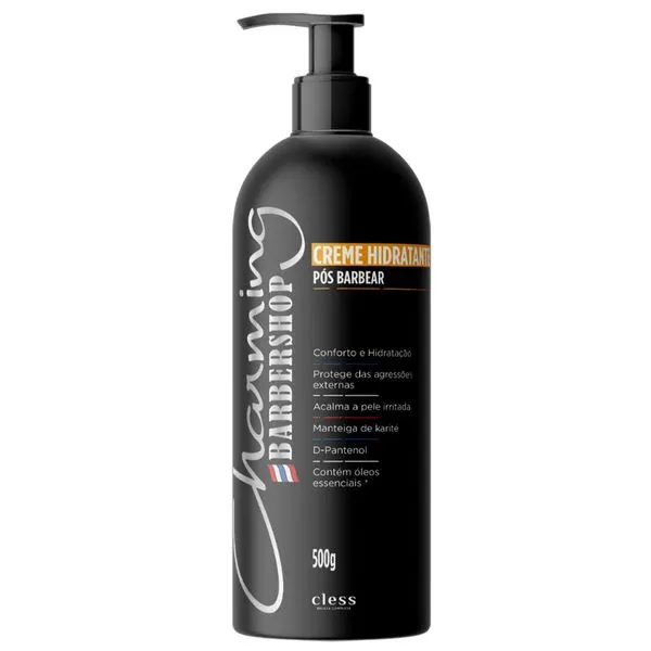 Creme Hidratante Pós-Barbear Charming Barbershop 500g