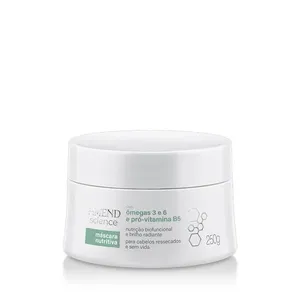 Máscara Nutritiva Amend Science Ômega 3 e 6 Pró-Vitamina B5 250g