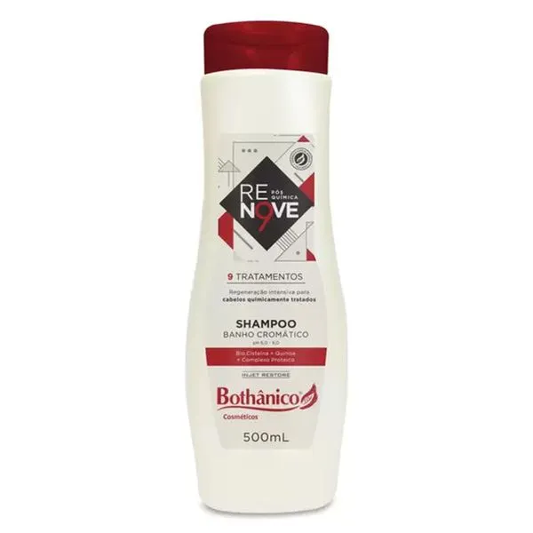 Shampoo De Tratamento Bothanico Hair Pós Química 500ml