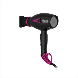Secador de Cabelo Profissional Aero Pro Pink 2150W Turmalina Iônico 5 Temperaturas Rosa Lion do Brasil 220V Secador de Cabelo Aero Pro Pink 2150W Iônico 5 Temperaturas Rosa Lion do Brasil 220V