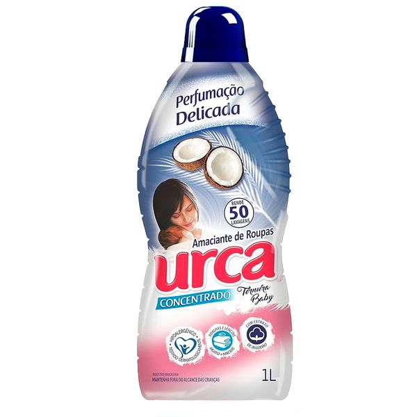 Amaciante De Roupas Ternura Baby Urca 1L