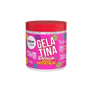 Gelatina Salon Line #TodeCacho Definição Ostentação 550g