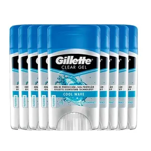 Kit Desodorante Gillette Mini Gel Cool Wave 45g - 9 Unidades