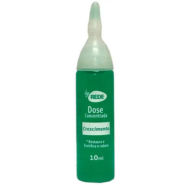 Ampola Capilar By Rede Dose Concentrada Crescimento 10m