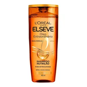 Shampoo Elseve Óleo Extraordinário para Cabelos Secos e Opacos 400ml