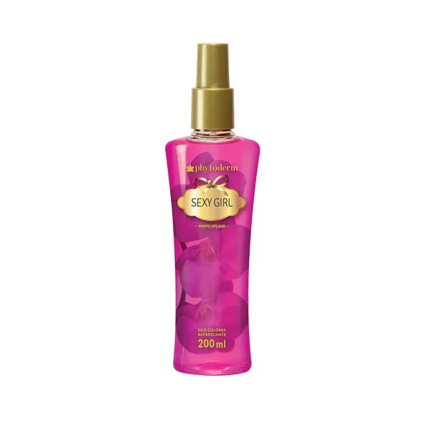 Colônia Phytoderm Sexy Girl Body Splash 200ml