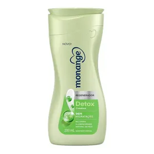 Hidratante Corporal Monange Detox Antipoluição Capim Limão 200ml