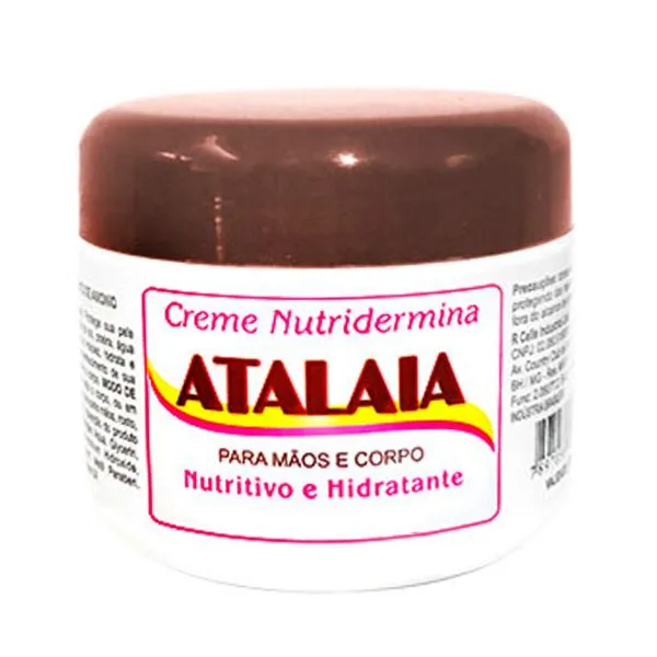 Creme Hidratante Para Mãos E Corpo Nutridermina Atalaia 50g