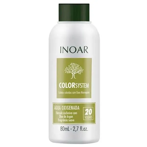 Água Oxigenada Inoar Color System 20V 80ml