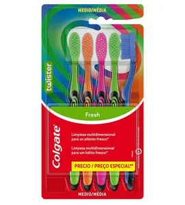 Escova Dental Média Colgate Colors 5 Unidades
