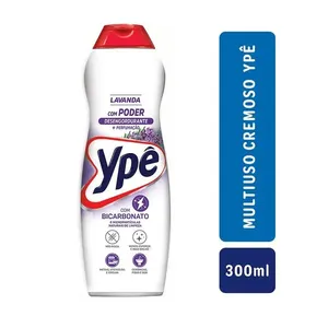 Saponáceo Ypê Multiuso Cremoso Lavanda 300ml Limpador Cremoso Ypê Premium Lavanda 300ml