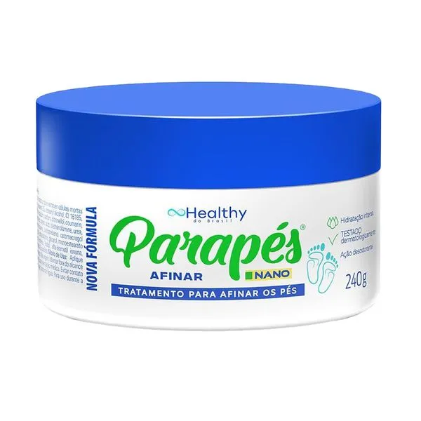 Creme Para Afinar Os Pés Parapes Nano 240g