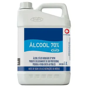 Álcool Liquido Elítico Hidratado Start antisséptico 70% - 5 Litros