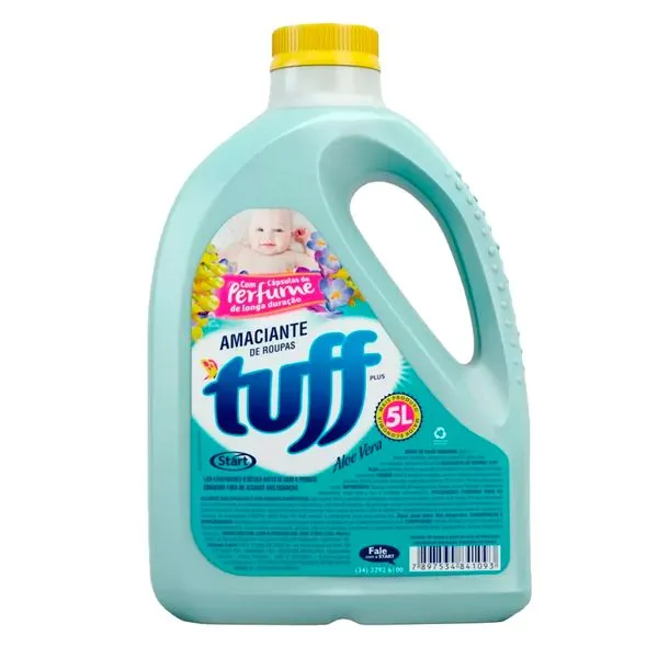 Amaciante De Roupas Tuff Plus Aloe Vera 5L