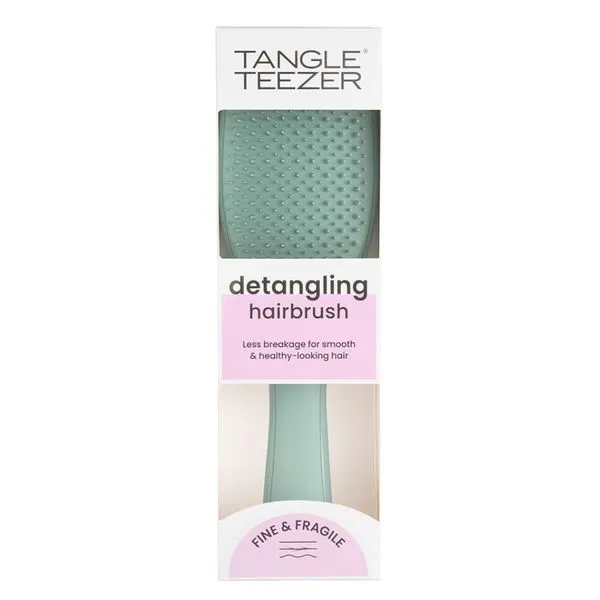 Escova de Cabelo Tangle Teezer Detangling Hairbrush The Ultimate Detangler Fine e Fragile Marine Teal 1 Unidade