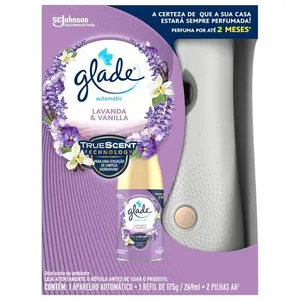 Odorizador de Ambiente Automático Glade + Refil Lavanda & Vanilla 269ml Odorizador de Ambiente Automatic Glade + Refil Lavanda & Vanilla 269ml