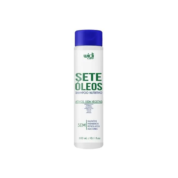 Shampoo Widi Care Sete Óleos Nutritivo 300 ml