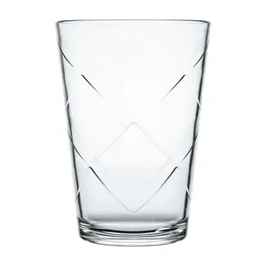 Jogo de Copos Nadir Maracatu em Vidro Transparente 6 Peças 265ml