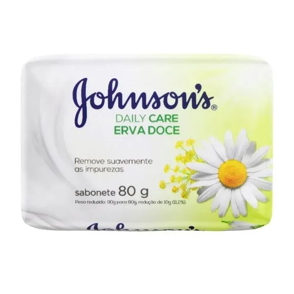 Sabonete em Barra Johnsons Erva Doce 80g