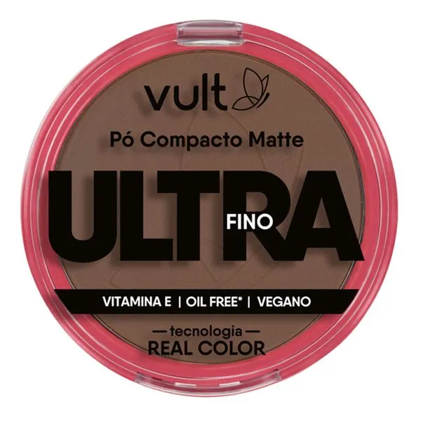 Pó Compacto Matte Vult Ultra Fino V490 9g