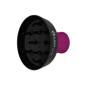 Difusor para Secador Lion Pink Universal Definição de Cachos e Menos Frizz Rosa Lion do Brasil Difusor para Secador Lion Pink Universal Cachos Rosa Lion do Brasil
